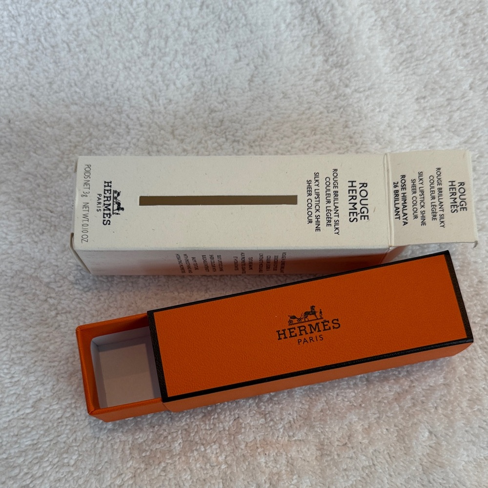 Hermes lipstick box packaging